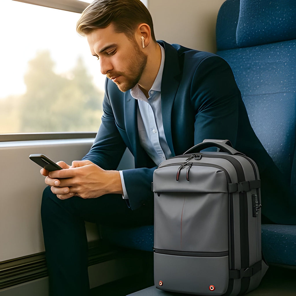 Travel Rucksack with Wet Dry Compartments and Compression Straps All Vera Mart