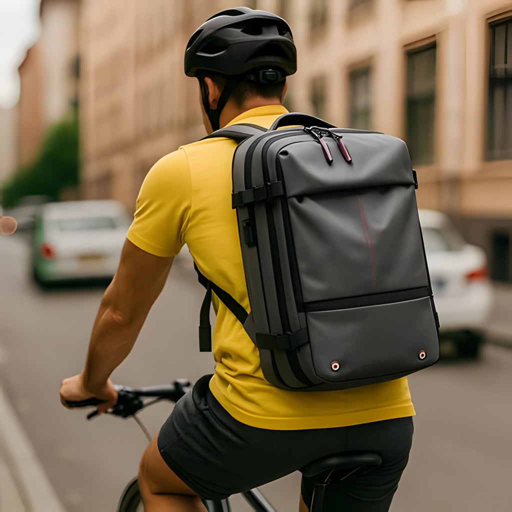 Travel Rucksack with Wet Dry Compartments and Compression Straps All Vera Mart