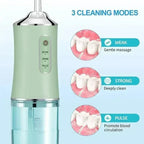 Water Flosser with Pressurized Cleaning and Three Modes, Four Nozzles All Vera Mart