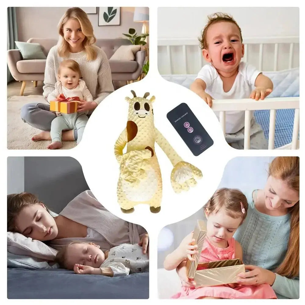 Baby Sleep Aid with Motorized Patting and Remote Control, Rechargeable Battery All Vera Mart