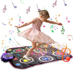 Dance Mat for Kids with Flashing Arrow Lights and Wireless Music Connection All Vera Mart