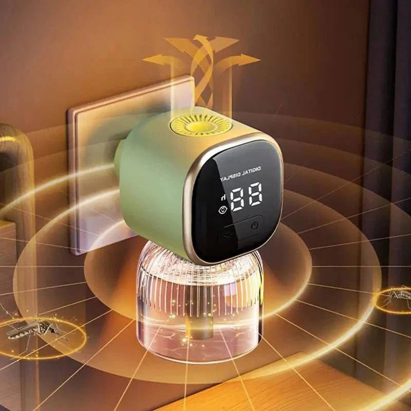 Mosquito Repellent Diffuser with Digital Timer and Night Light Display for Bedrooms All Vera Mart