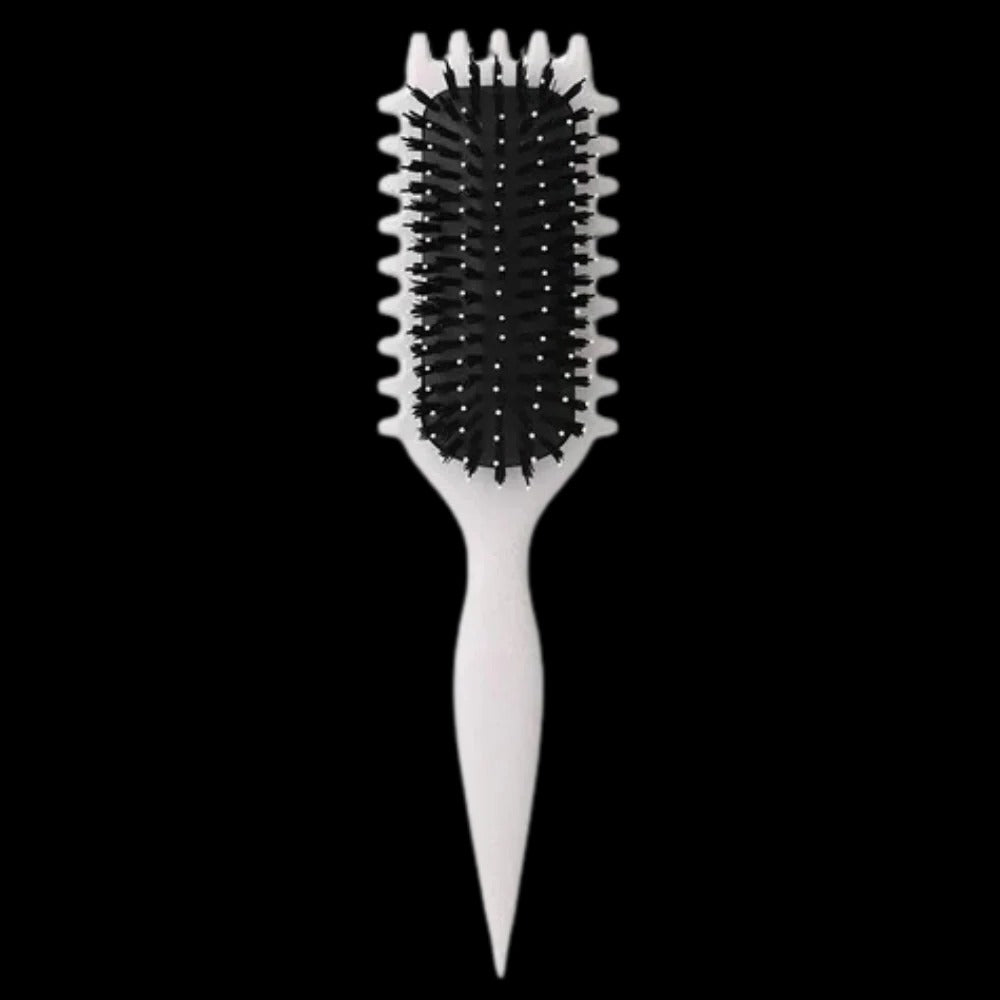 Wide Bristle Curl Brush with Heat Resistant Design and Ergonomic Handle All Vera Mart