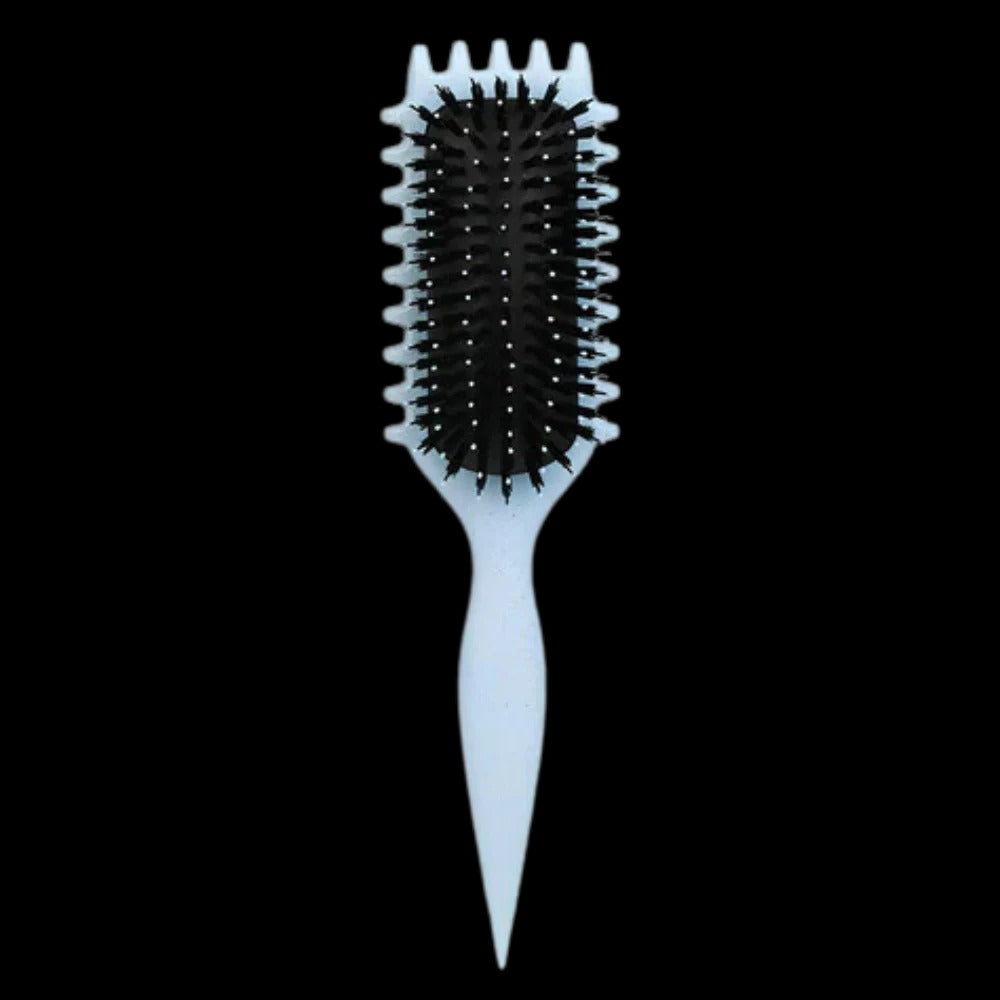 Wide Bristle Curl Brush with Heat Resistant Design and Ergonomic Handle All Vera Mart