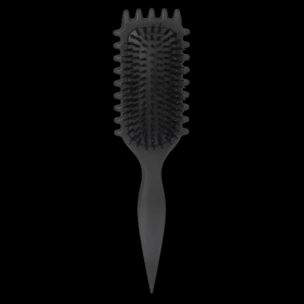 Wide Bristle Curl Brush with Heat Resistant Design and Ergonomic Handle All Vera Mart