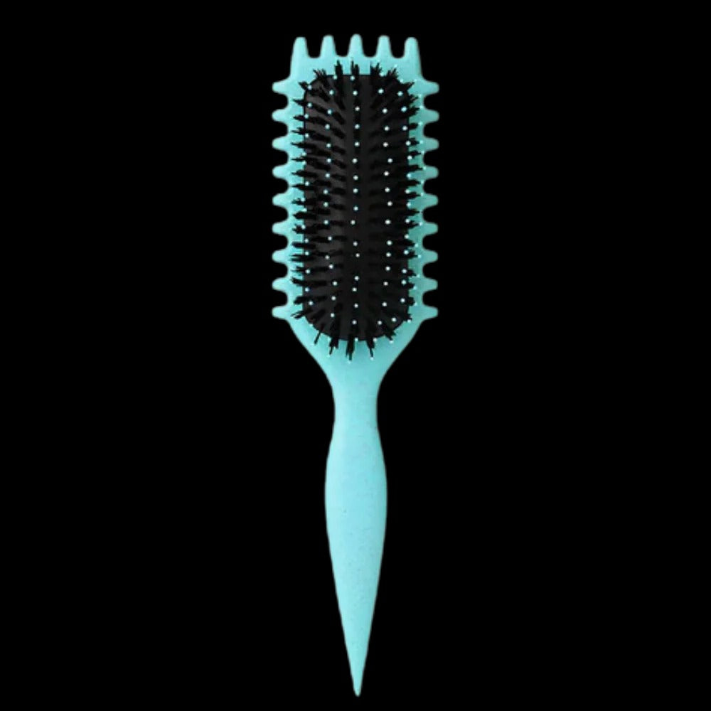 Wide Bristle Curl Brush with Heat Resistant Design and Ergonomic Handle All Vera Mart