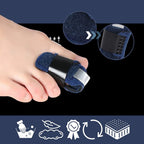 Adjustable Toe Straightener with Breathable Support Strap and Flexible Bars All Vera Mart