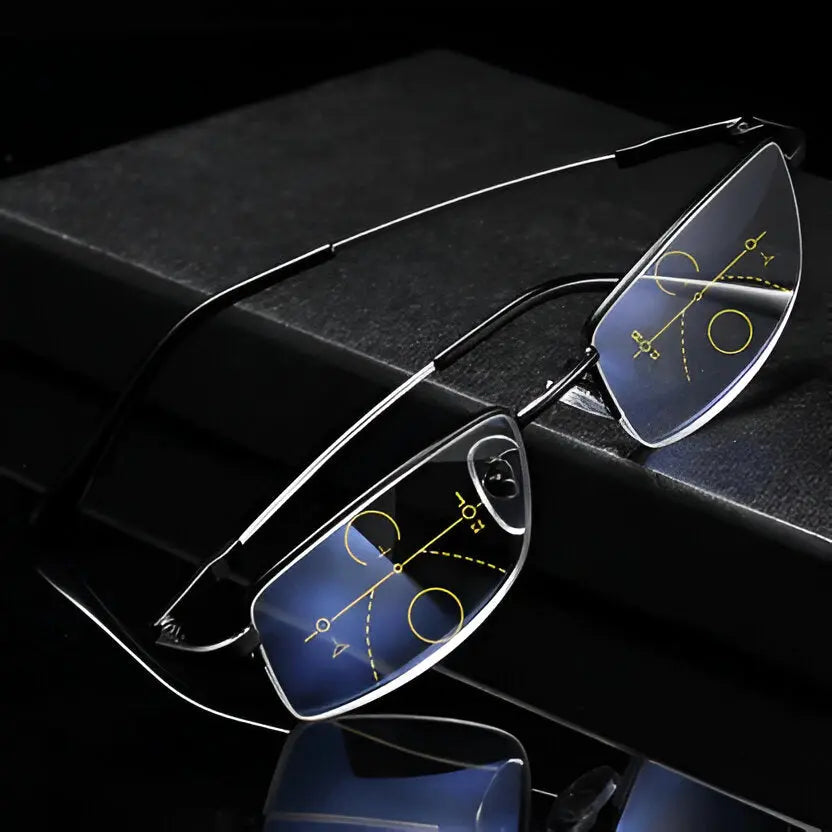 Progressive Photochromic Glasses with Anti-Reflective Coating and Blue Light Filter All Vera Mart