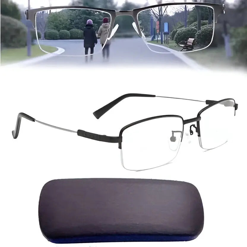 Progressive Photochromic Glasses with Anti-Reflective Coating and Blue Light Filter All Vera Mart