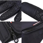 Touchscreen Winter Gloves with Triple-Layer Insulation and Anti-Slip Palm, Zippered Cuff All Vera Mart