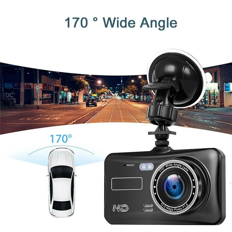 Dual Dash Cam with Front and Rear 1080P Recording and Collision Detection All Vera Mart