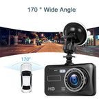 Dual Dash Cam with Front and Rear 1080P Recording and Collision Detection All Vera Mart