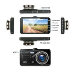 Dual Dash Cam with Front and Rear 1080P Recording and Collision Detection All Vera Mart