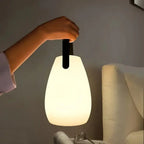 Cordless LED Table Lamp with Waterproof Seal and Touch Controls, USB-C Rechargeable All Vera Mart
