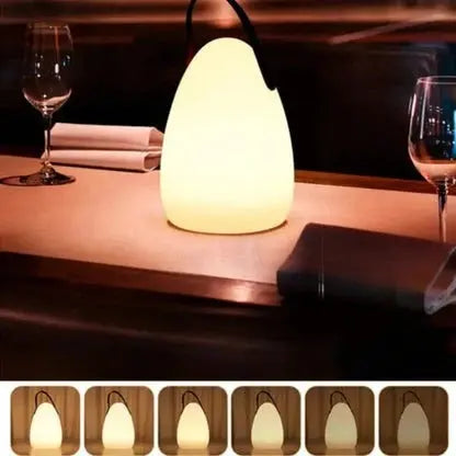 Cordless LED Table Lamp with Waterproof Seal and Touch Controls, USB-C Rechargeable All Vera Mart