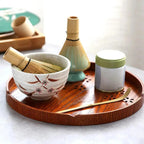 Matcha Whisk Set with Bamboo Spoon and Ceramic Bowl All Vera Mart