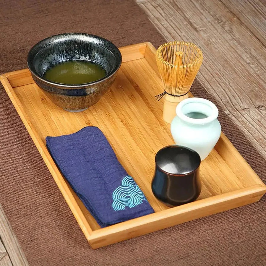 Matcha Whisk Set with Bamboo Spoon and Ceramic Bowl All Vera Mart