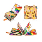 Interactive Activity Book with Buttons and Zippers for Toddlers Ages 2-5 All Vera Mart