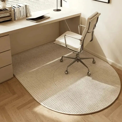 Chair Mat for Hard Floors with Short-Pile Velour and Non-Slip Backing, 35 x 24 in All Vera Mart