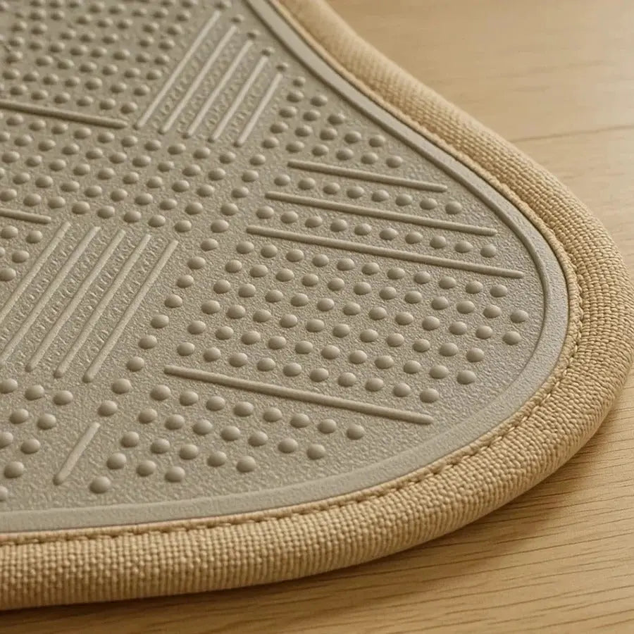 Chair Mat for Hard Floors with Short-Pile Velour and Non-Slip Backing, 35 x 24 in All Vera Mart