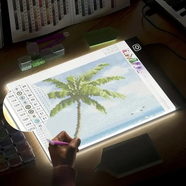 LED Tracing Board with Touch Control and Three Brightness Settings All Vera Mart