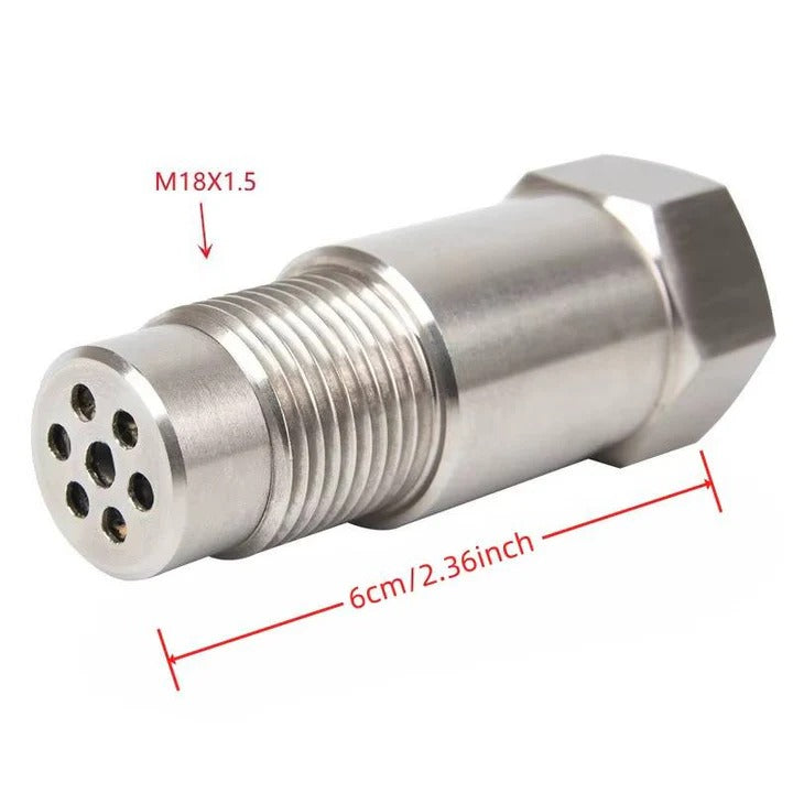 Oxygen Sensor Adapter with Built-In Catalytic Core and Magnetic Induction Spacing All Vera Mart
