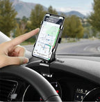 Dashboard Phone Holder with 360 Degree Rotation and Grip Pads All Vera Mart