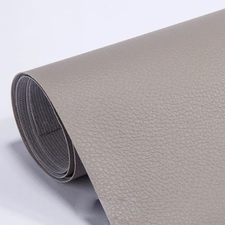 Self Adhesive PU Patch Sheet with Water Resistant Layer for Furniture and Car Seats, 20x54 Inches All Vera Mart
