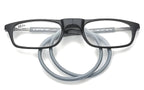 Reading Glasses with Magnetic Bridge and Hanging Neck Loop, Lightweight Unisex All Vera Mart