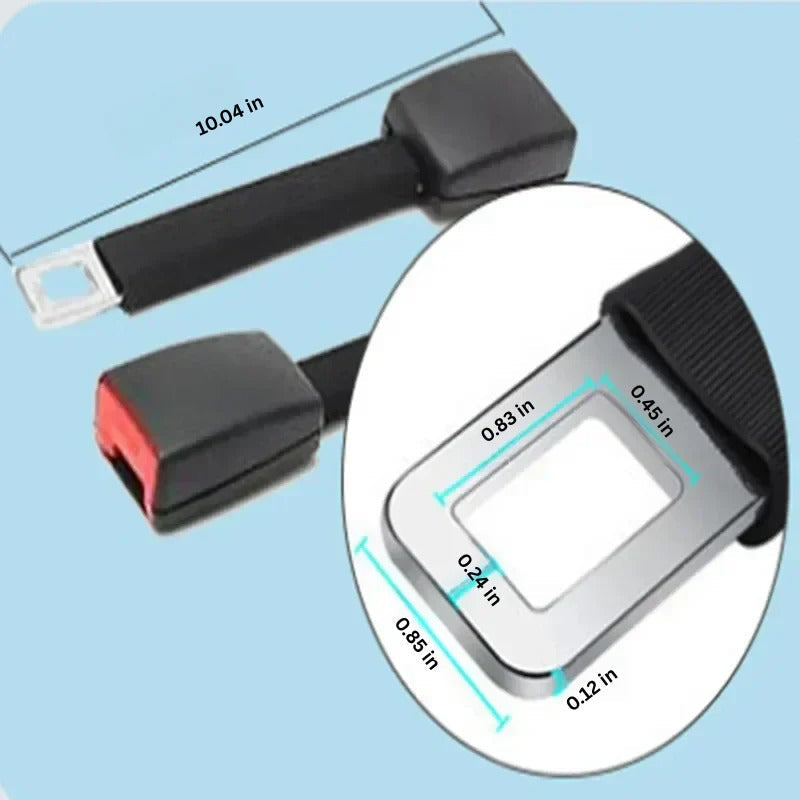 Seat Belt Extension with Upright Rigid Stem for 11-Inch Reach All Vera Mart