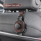Headrest Organizer Hook with Cup Holder and Foldable Phone Stand All Vera Mart
