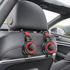Headrest Organizer Hook with Cup Holder and Foldable Phone Stand All Vera Mart