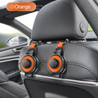 Headrest Organizer Hook with Cup Holder and Foldable Phone Stand All Vera Mart