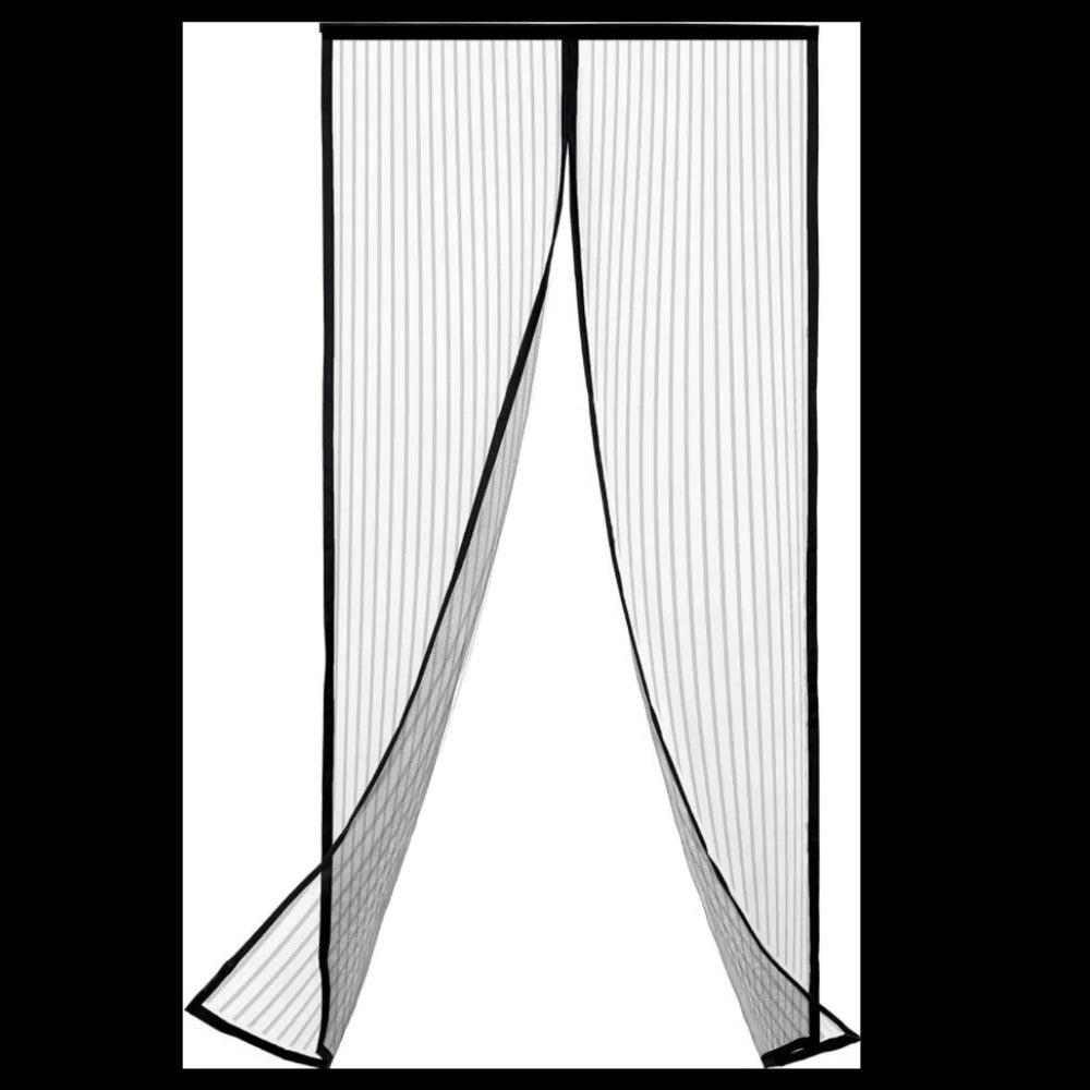 Magnetic Door Screen with Automatic Closure and Adjustable Mesh Panels All Vera Mart