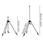 Rotating Tripod Sprinkler with Dual Nozzles and Telescopic Height Adjustment All Vera Mart