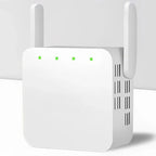 WiFi Repeater with Dual High Gain Antennas and 300 Mbps Speed, 300 Sq Meter Coverage All Vera Mart