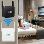 WiFi Repeater with Dual High Gain Antennas and 300 Mbps Speed, 300 Sq Meter Coverage All Vera Mart