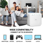 WiFi Repeater with Dual High Gain Antennas and 300 Mbps Speed, 300 Sq Meter Coverage All Vera Mart