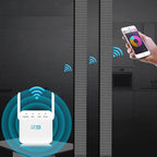 WiFi Repeater with Dual High Gain Antennas and 300 Mbps Speed, 300 Sq Meter Coverage All Vera Mart