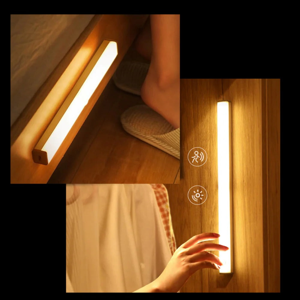 Motion Sensor LED Light with Magnetic Mounting and Auto Shutoff, 9.8ft Detection Range All Vera Mart