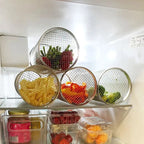 Grill Basket with 360-Degree Rotation and Locking Latch, Stainless Steel All Vera Mart