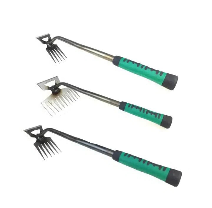 Manual Weed Puller with Foot Pedal and Sharp Metal Prongs, 100cm Reach All Vera Mart
