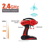 Rechargeable 1:12 Scale 4WD Remote Control Monster Truck with Two Battery Packs and a 2.4GHz Controller