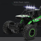 Rechargeable 1:12 Scale 4WD Remote Control Monster Truck with Two Battery Packs and a 2.4GHz Controller