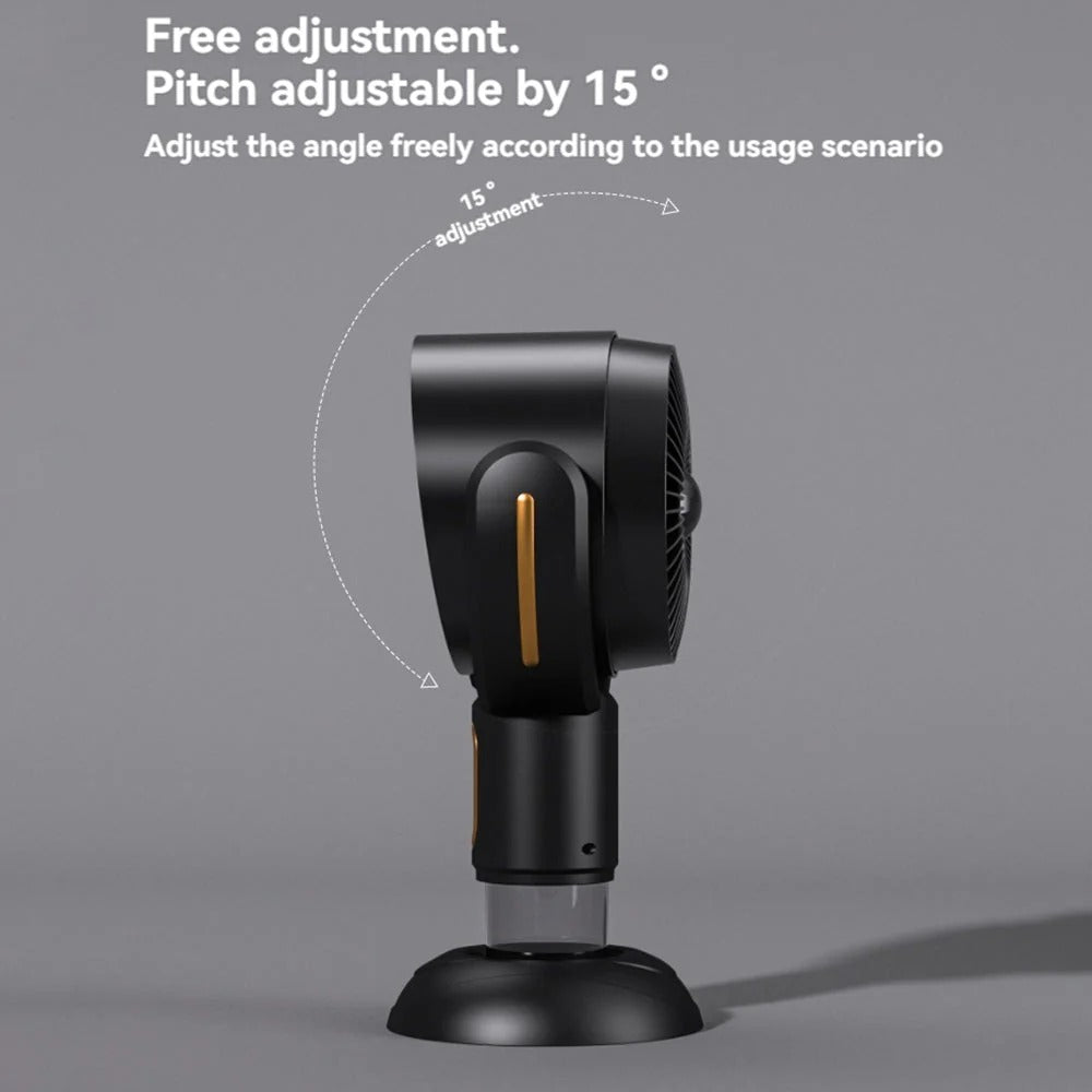 Rechargeable Desktop Air Purifier with Dual Filters and Negative Ion Technology All Vera Mart