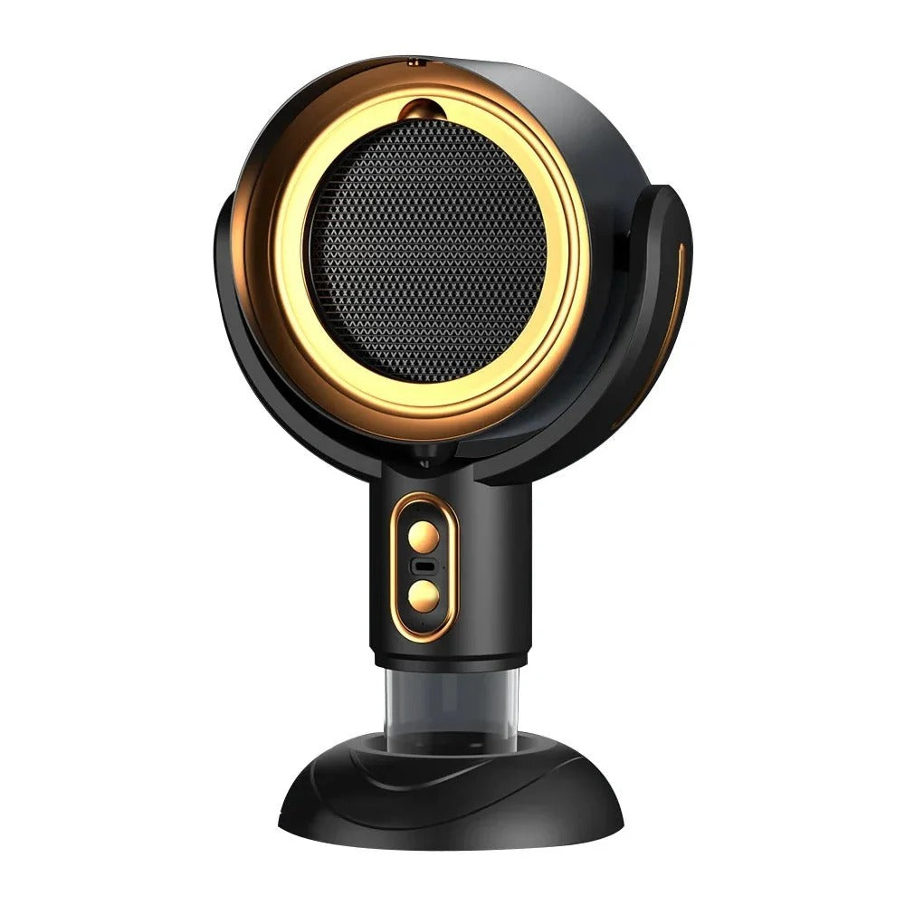 Rechargeable Desktop Air Purifier with Dual Filters and Negative Ion Technology All Vera Mart