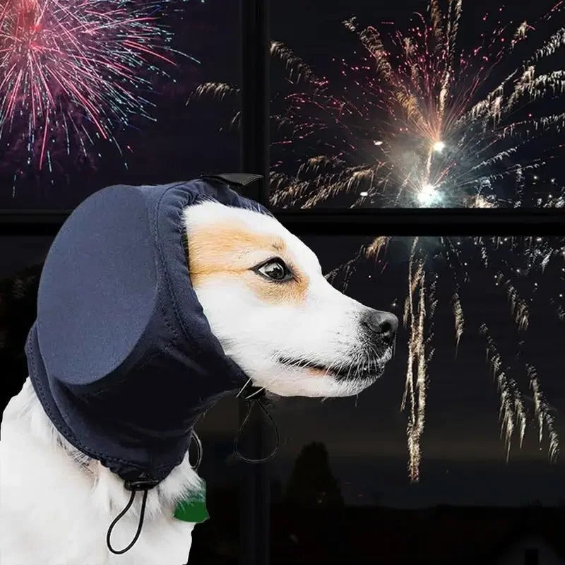 Dog Ear Protectors with Noise Reduction for Fireworks and Thunderstorms All Vera Mart