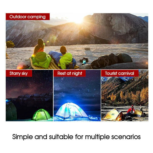 Automatic Camping Tent with Dual Doors and Vented Rainfly for 3-4 People All Vera Mart