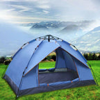 Automatic Camping Tent with Dual Doors and Vented Rainfly for 3-4 People All Vera Mart