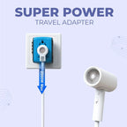 International Power Adapter with Four USB Charging Ports and Surge Protection All Vera Mart